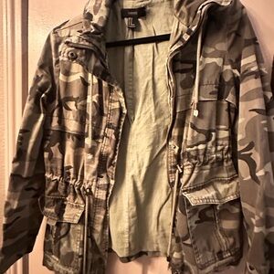 Forever 21 Camouflage Jacket